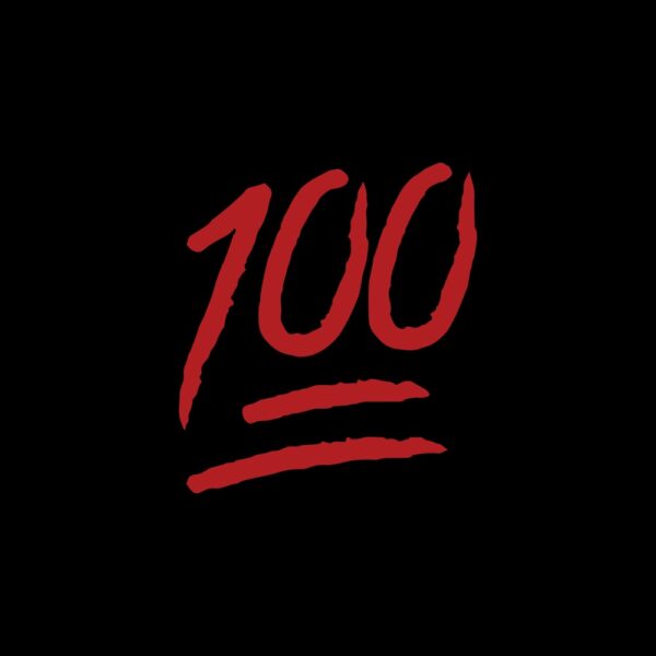 100 emoji snapback