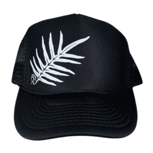 ANXD White Fern/ Black Foam Trucker