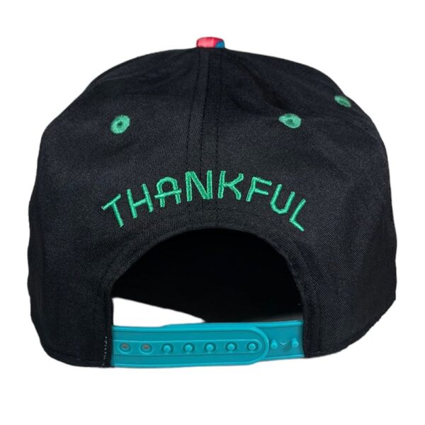anxd 3d mahalo/ black/ ginger bill snapback