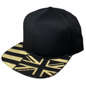Black / Champagne Hawaiian Flag