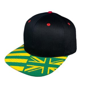 Black / Green / Yellow Hawaiian Flag