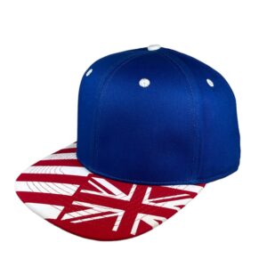 Royal Blue / Red / White Hawaiian Flag