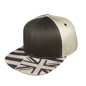 2 Tone Brown / Tan Hawaiian Flag