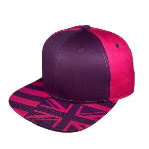 2 Tone Purple / Hot Pink Hawaiian Flag