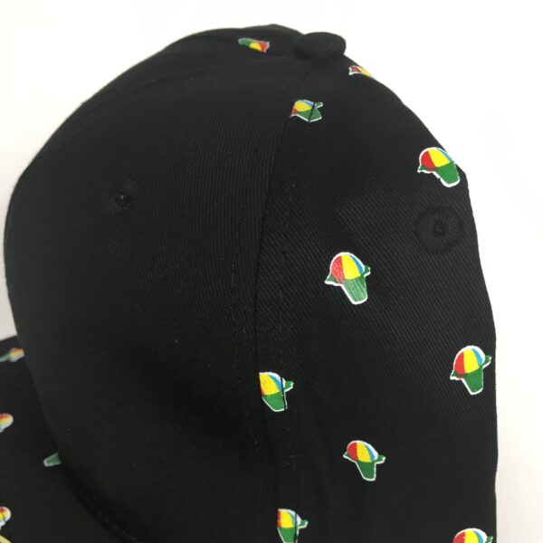 2 tone black/ ululanis shaved ice