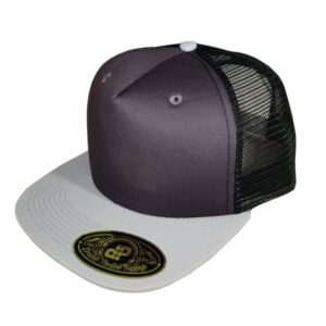 5 Panel Mixed Gray / Black Mesh