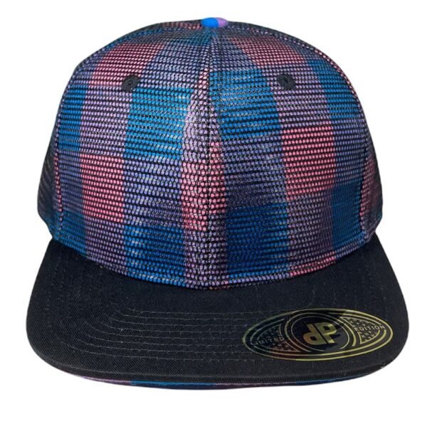 pink plaid meshover