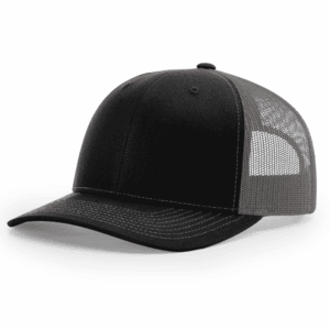 Richardson 112 Split Black/ Charcoal