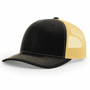 Richardson 112 Split Black/ Vegas Gold