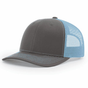 Richardson 112 Split Charcoal/ Columbia Blue