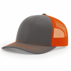 Richardson 112 Split Charcoal/ Orange