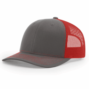 Richardson 112 Split Charcoal/ Red