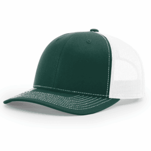 Richardson 112 Split Dark Green/ White
