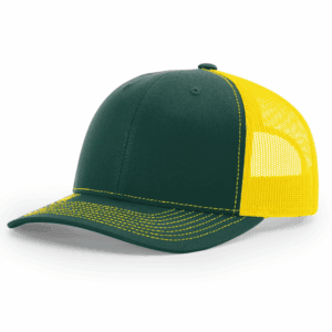 Richardson 112 Split Dark Green/ Yellow
