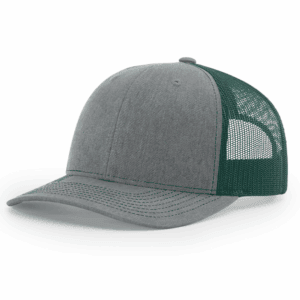 Richardson 112 Split Heather Grey/ Dark Green