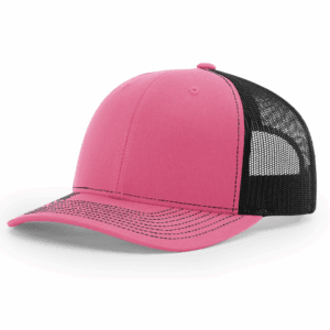 Richardson 112 Split Hot Pink/ Black
