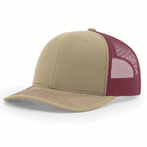 Richardson 112 Split Khaki/ Burgundy
