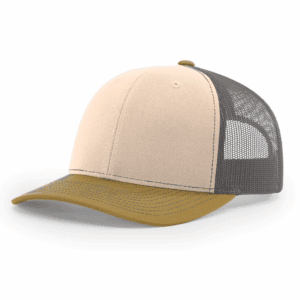 Tricolor Mink Beige/Charcoal/Amber Gold