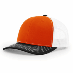 Tricolor Orange/White/Black