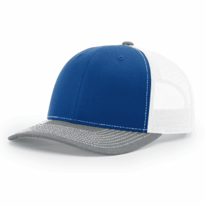 Tricolor Royal/White/Heather Grey