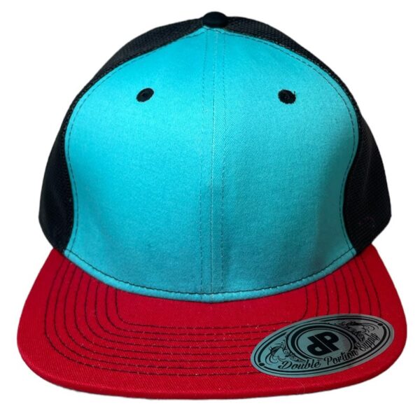 mint/ red/ black mesh