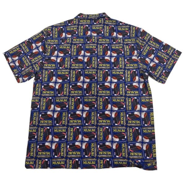 the aloha musubi snap button shirt