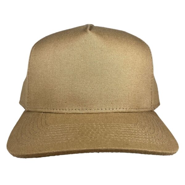 the brown 5 panel curved
