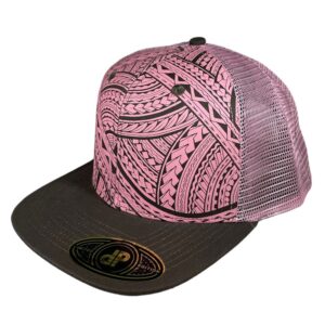 Light Pink/Brown Tribal Mesh