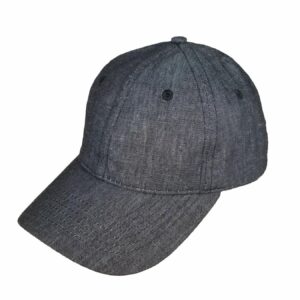 Black Denim Dad Hat