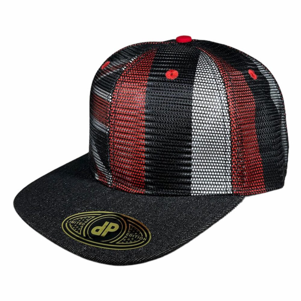 hawaiian flag meshover snapback